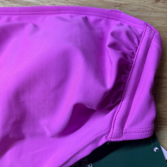 Wild Fable Women's Purple Handkerchief Bandeau Bikini Top - Size Small - NWT - Picture 4 of 8
